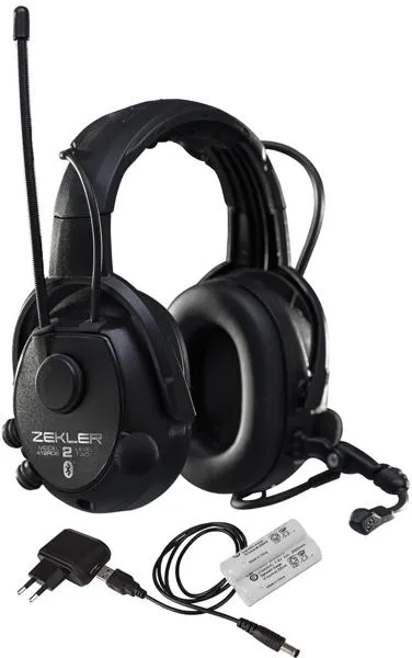 ZEKLER Høreværn 412RDB inkl. batteri og oplader
